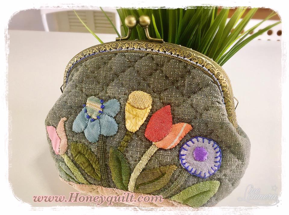 New : Forest flower frame bag