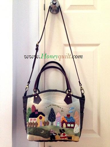 Autumn Applique Shoulder Bag (: ของคุณแม่ยังสาว