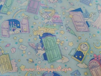 New ! Unicorn Fairy Tale Cotton